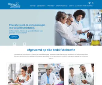 Alliance-Healthcare.nl(Alliance Healthcare) Screenshot