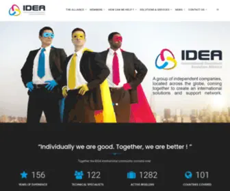 Alliance-Idea.com(International Document Evolution Alliance) Screenshot