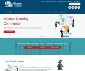 Alliance1.org(Alliance) Screenshot