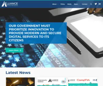 Alliance4Digitalinnovation.org(Alliance for Digital Innovation) Screenshot