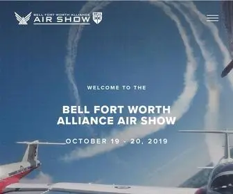 Allianceairshow.com(Fort Worth Alliance Air Show) Screenshot