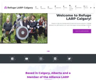 Alliancealberta.ca(Alberta Alliance LARP) Screenshot