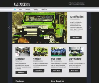 Allianceautos.co.in(Alliance auto Services Gurdaspur) Screenshot