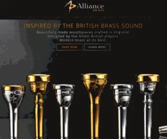 Alliancebrassltd.com(Alliance Brass) Screenshot