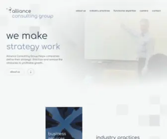 Alliancecg.com(Alliance Consulting Group) Screenshot