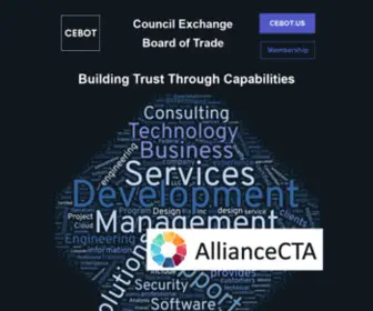 Alliancecta.com(Federal Teaming Strategy) Screenshot