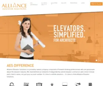 Allianceelevator.net(Alliance Elevator) Screenshot