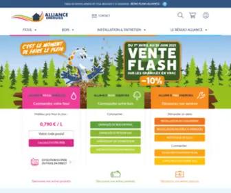 Allianceenergies.fr(Distributeur) Screenshot