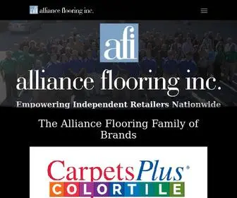 Allianceflooring.net(Empowering Independent Retailers Nationwide) Screenshot