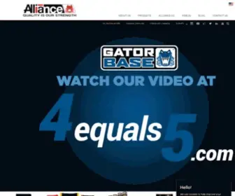 Alliancegator.com(Alliance Gator Hardscape Products) Screenshot