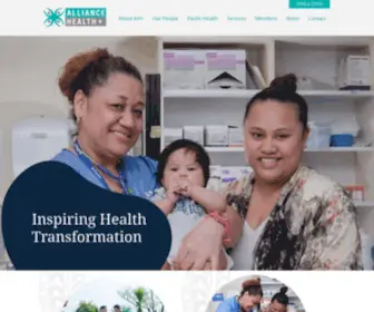 Alliancehealth.org.nz(PHO) Screenshot