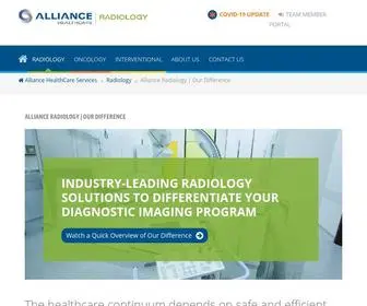 Alliancehealthcareservices-US.com(Outpatient Radiology) Screenshot