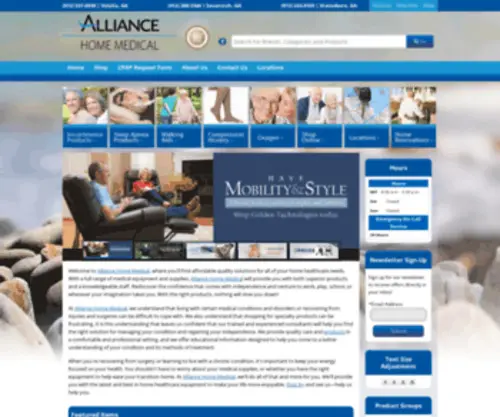 Alliancehomemedicalga.com(Alliancehomemedicalga) Screenshot