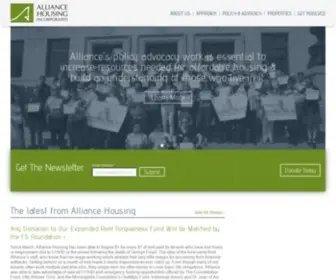 Alliancehousinginc.org(Alliance Housing) Screenshot