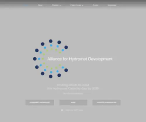 Alliancehydromet.org(Alliance for Hydromet Development) Screenshot