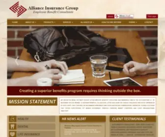 Allianceinsgroup.com(Alliance Insurance Group) Screenshot