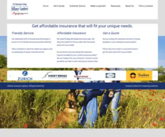 Allianceinsks.com(Alliance Insurance Agency) Screenshot