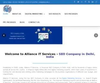 Allianceit.in(Best SEO Company in Delhi) Screenshot