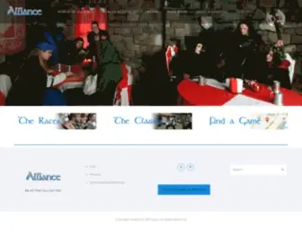 Alliancelarp.com(Alliance LARP) Screenshot