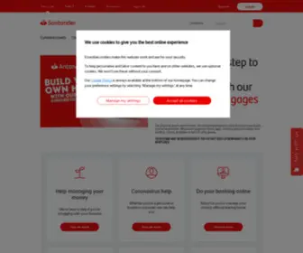 Allianceleicester.co.uk(Santander UK) Screenshot