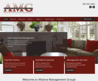 Alliancemanagementgroup.net(San Fernando) Screenshot