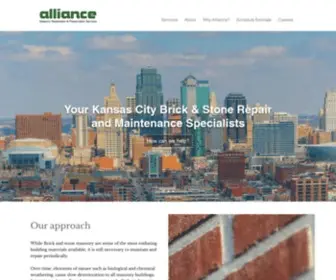 Alliancemasonryrestoration.com(Alliance Masonry Restoration) Screenshot