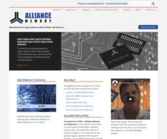 Alliancememory.com(Alliance Memory) Screenshot