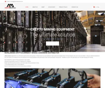 Allianceminers.com(Buy Cryptocurrency Mining Equipment & Hardware) Screenshot
