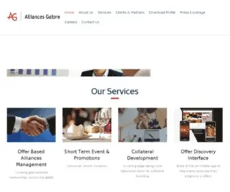 Alliancesgalore.com(Alliances Galore) Screenshot