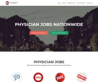 Alliancestaffinggroup.com(Physician Jobs) Screenshot