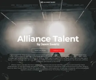 Alliancetalent.net(Alliance Talent International by Jason Swartz) Screenshot