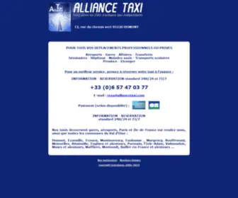 Alliancetaxi.com(Alliancetaxi) Screenshot