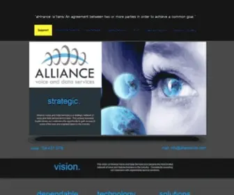 Alliancevds.com(Alliance Voice and Data Services) Screenshot