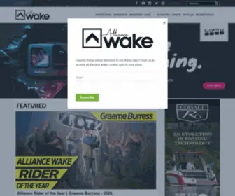 Alliancewakeskate.com(Alliance Wakeboard) Screenshot