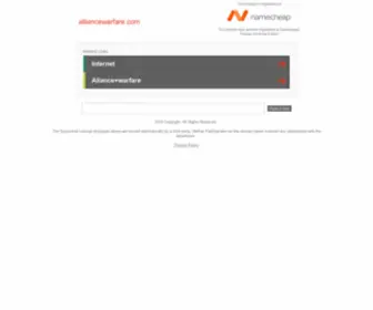 Alliancewarfare.com(This domain name) Screenshot