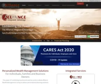 Alliancewmg.com(Alliance Wealth Management Group) Screenshot