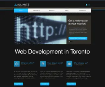 Alliancewww.com(Alliance World Wide Web) Screenshot