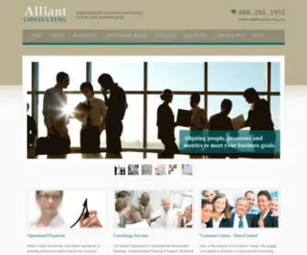 Alliantconsulting.com(Business & Management Consulting) Screenshot