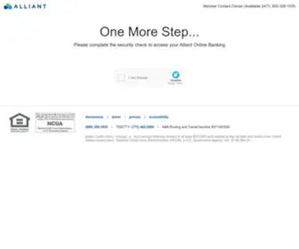 Alliantcreditunion.com(Nationwide Digital Banking) Screenshot