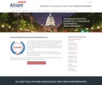 Allianthealthcare.com(Alliant Healthcare) Screenshot