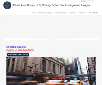 Alliantlaw.us(Alliant Law Group) Screenshot