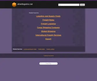 Alliantlogistics.net(Alliantlogistics) Screenshot