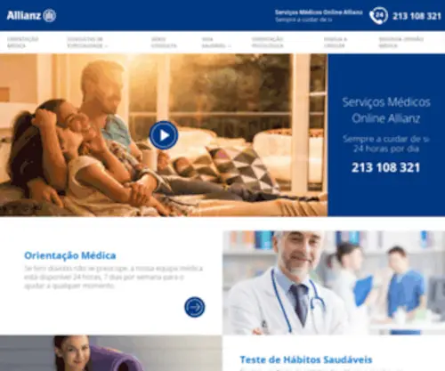 Allianz-Advance-Medical.pt(Allianz Advance Medical) Screenshot