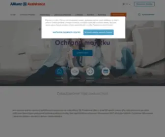Allianz-Assistance.cz(Allianz Assistance) Screenshot