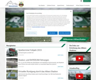 Allianz-Stadion.at(Allianz Stadion) Screenshot
