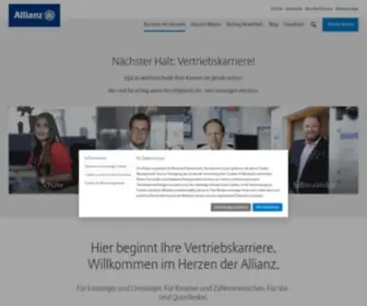 Allianz-Vertrieb.de(Karriere im Vertrieb) Screenshot