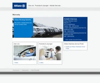 Allianz-Warranty.com(Führender) Screenshot