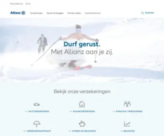 Allianz.be(Verzekeringen) Screenshot