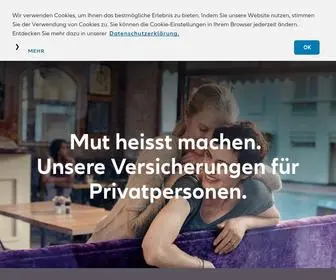 Allianz.ch(Versicherungen & Vorsorge in der Schweiz) Screenshot
