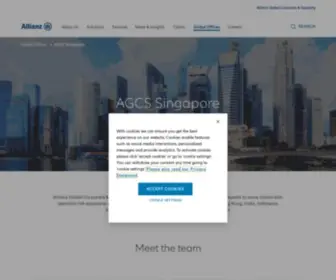 Allianz.com.sg(Allianz) Screenshot